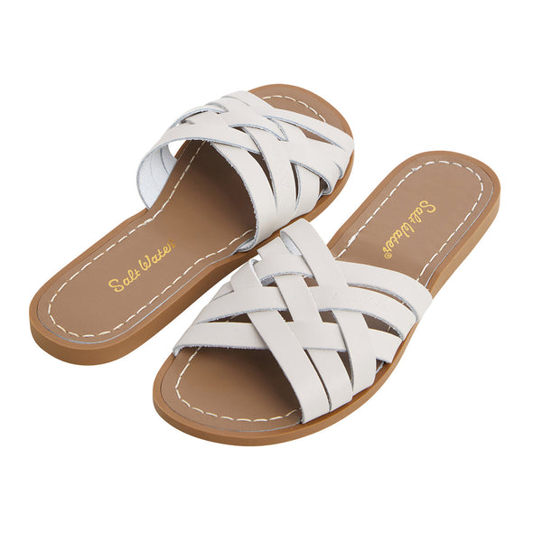 Salt-Water Retro Slide (Ladies) - Stone