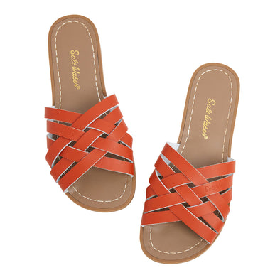 Salt-Water Retro Slide (Ladies) - Paprika