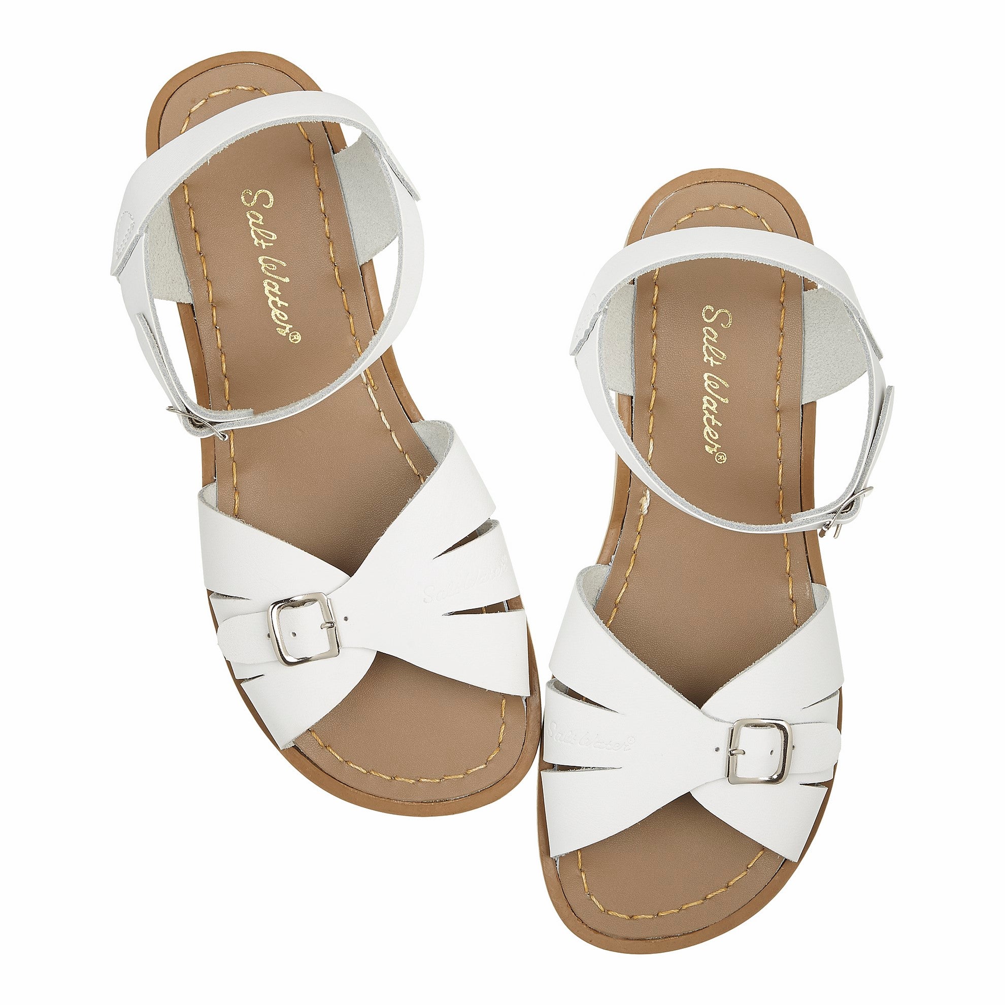Saltwater white deals sandals