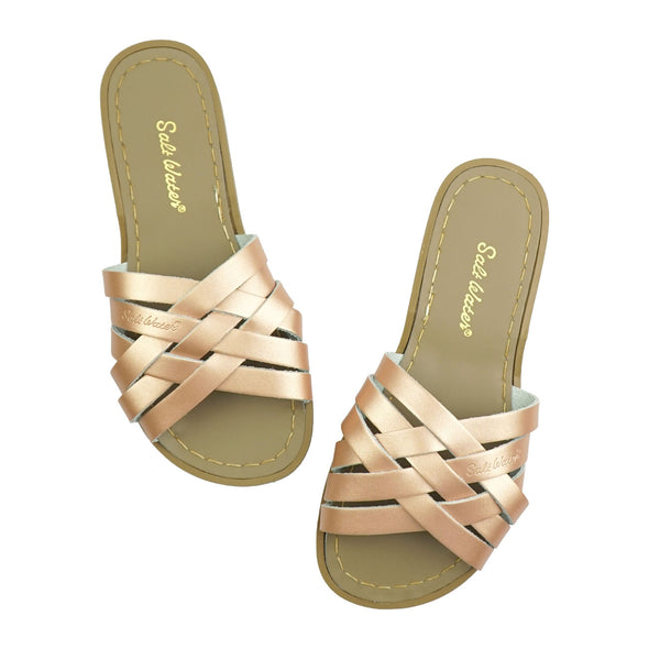 Salt-Water Retro Slide Premium (Ladies) - Rose Gold